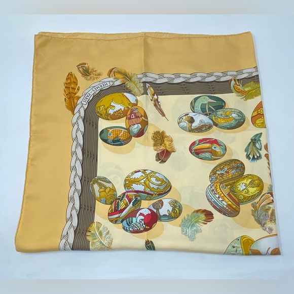 Hermes Vintage Scarf Couvee D Hermes Carre 90 Katy Latham - Picture 10 of 16